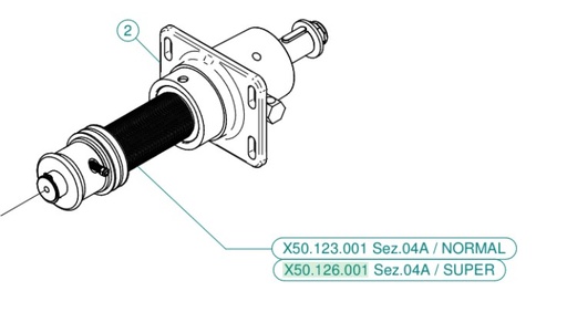 [6982] SOPORTE DE VENTILADOR - X50.126.001